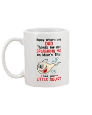 Splashing Me On Mom Tits Mug back