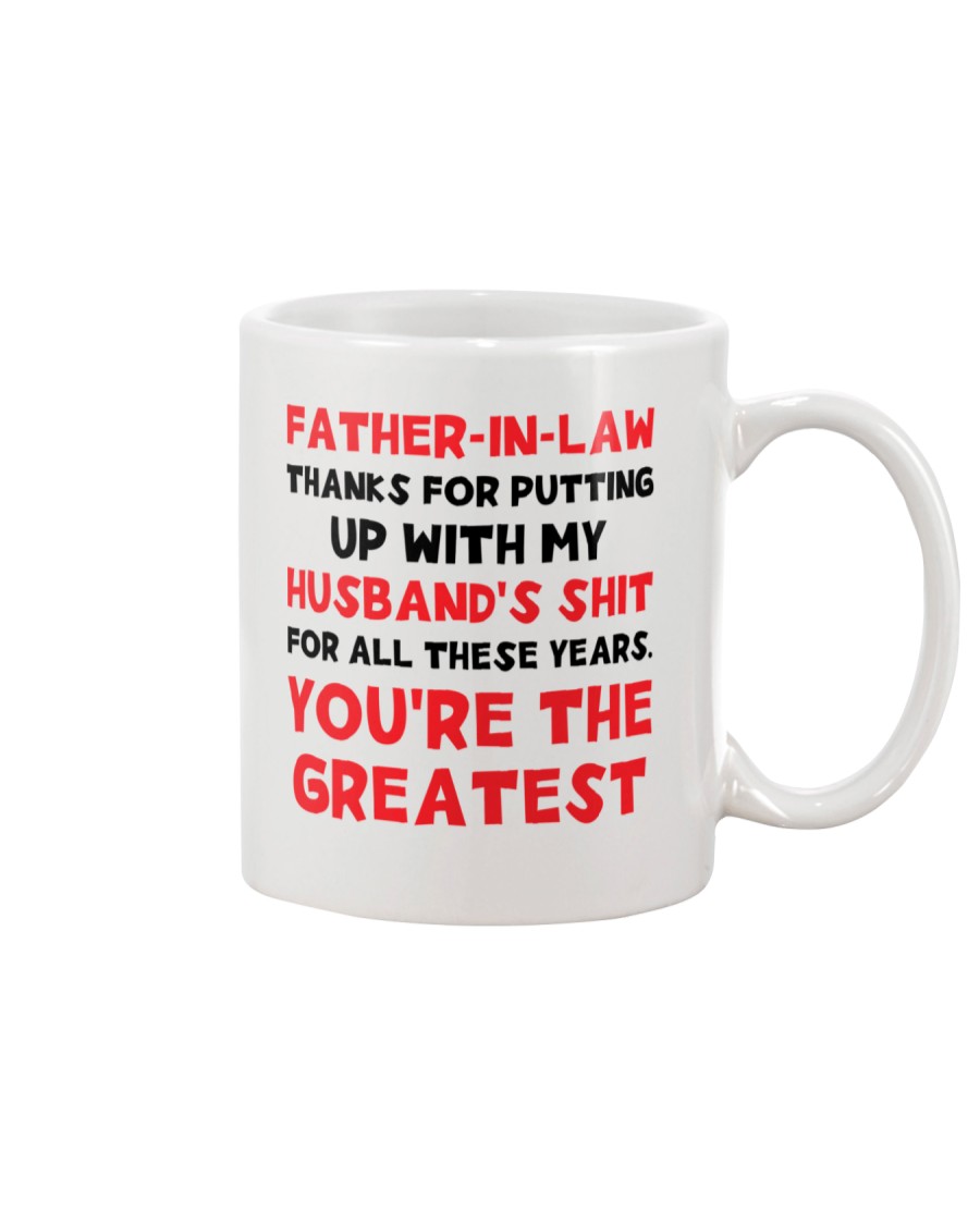 Put Up With Husband's Shit Mug