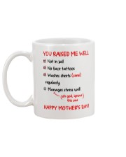You Raised Me Well Mug back