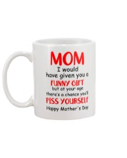 Funny Gift Piss Yourself Mug back