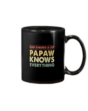 Dad Knows A Lot Papaw Knows Everything Mug thumbnail