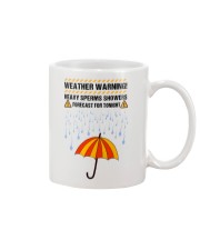 Heavy Sperm Showers Forest Mug front
