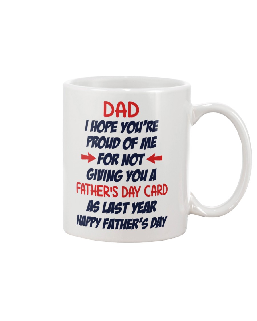 Not Giving A Father's Day Card Mug