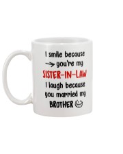 Sister-in-law Mug back