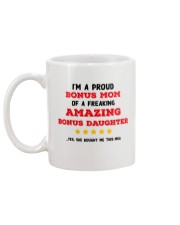 A Proud Bonus Mom Mug back