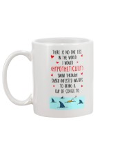 Swim Through Shark Infested Waters Mug back