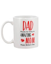 Dad Amazing Mom Mug back