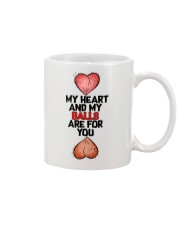 Heart Balls For You Mug front