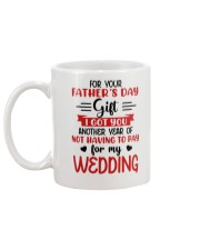Not Pay For My WEDDING Mug back