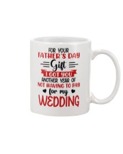Not Pay For My WEDDING Mug front