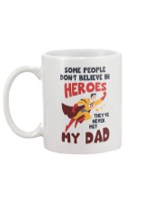 Not Believe In Heroes Mug back