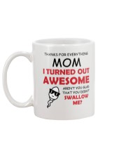 Gad Not Swallow Mug back