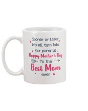 Sooner Later Turn Into Parents Mug back