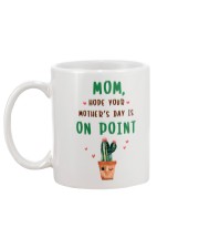Mom On Point Cactus Mug back