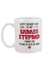 Badass Step Dad Mug back
