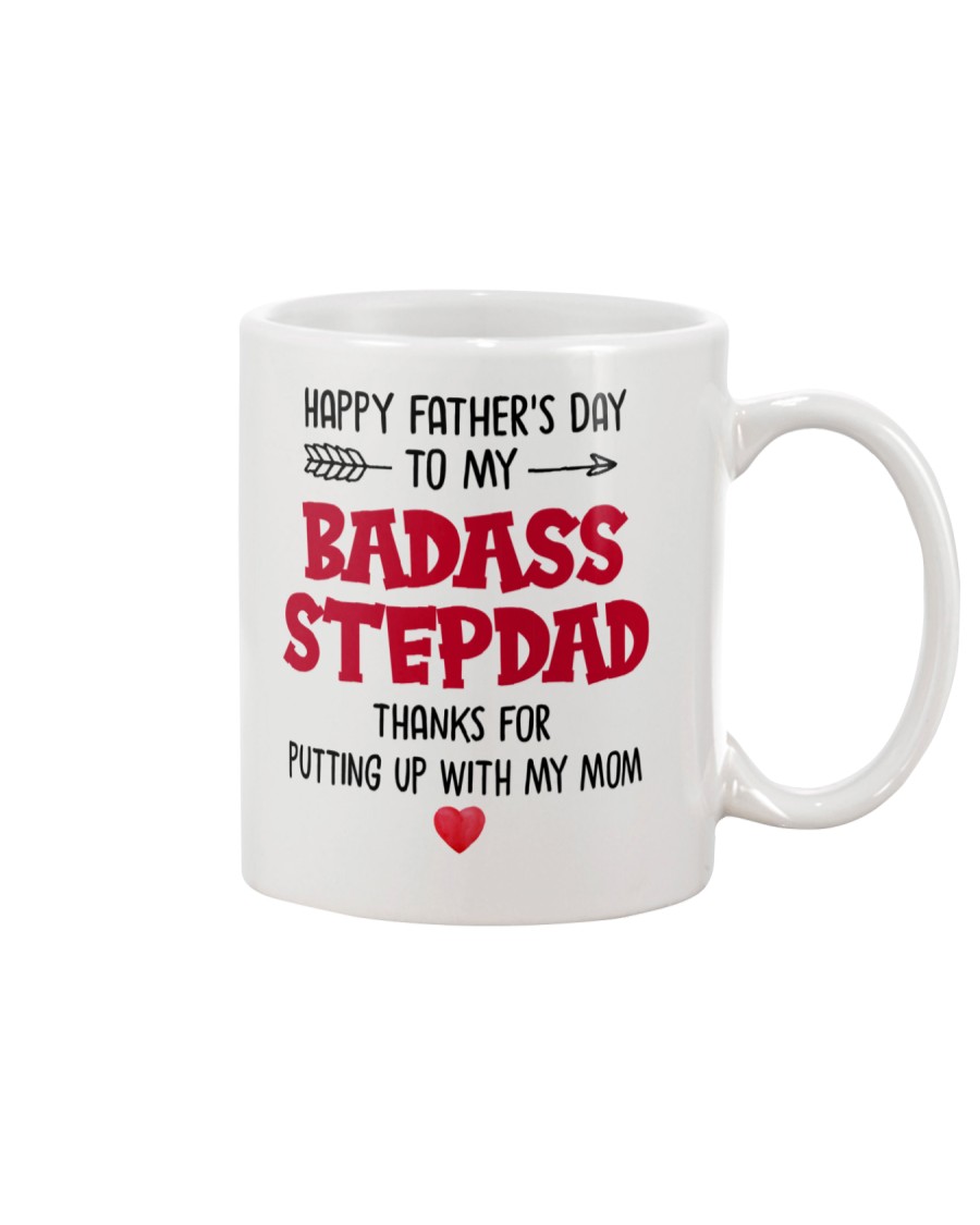 Badass Step Dad Mug