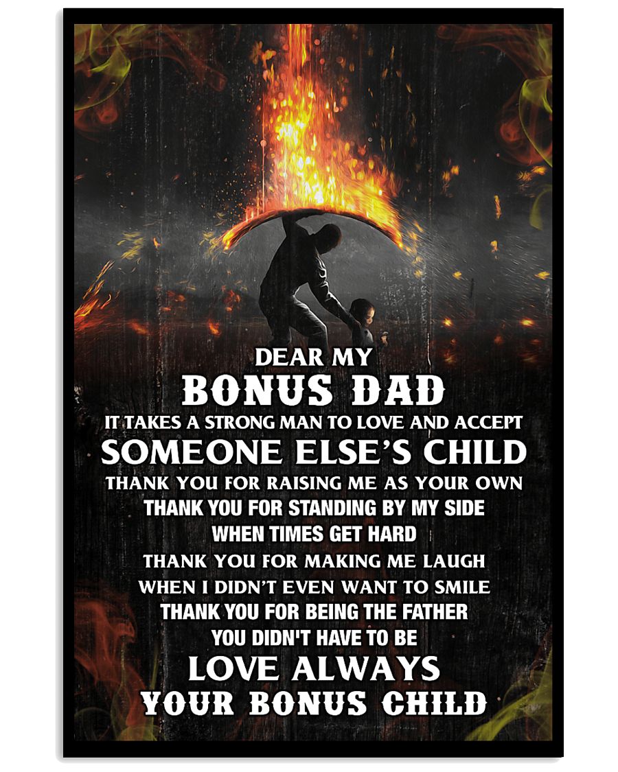 Thank You Bonus Dad 11x17 Poster