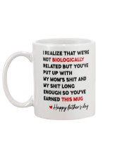 Put Up With My Mom Mug back