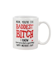 The Baddest Bitch Mug front