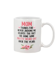 For Never Judging Me Mug front