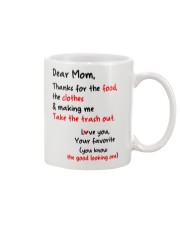 Mom Thanks For Food Clothes Mug front