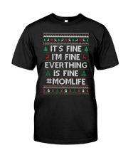 Everthing Fine Momlife Classic T-Shirt thumbnail