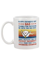 Aren't You Glad I Was The Fastest Swimmer Mug back