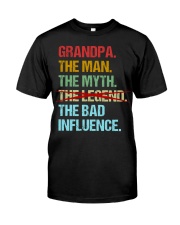 Grandpa Legend Bad Influence Classic T-Shirt thumbnail