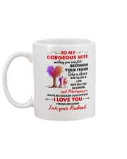 To My Gorgeous Wife Mug back