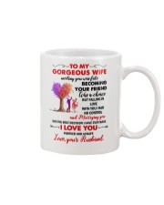 To My Gorgeous Wife Mug front