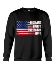 Husband Protector Crewneck Sweatshirt thumbnail