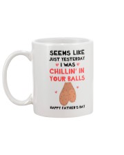 Chillin In Your Balls Mug back