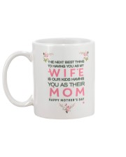 Our Kids Having You As Their Mom Mug back