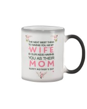 Our Kids Having You As Their Mom Color Changing Mug thumbnail