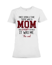 Once Upon A Mom Cuss Premium Fit Ladies Tee thumbnail