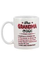 The Grandma Code Mug back