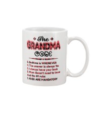 The Grandma Code Mug front