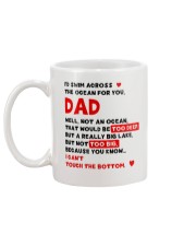 Swim Across The Ocean Mug back