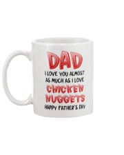 Love As Chicken Nuggets Mug back
