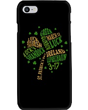 Shamrock Typography Phone Case thumbnail