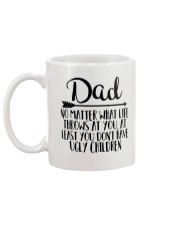 Not Have Ugly Children Mug back