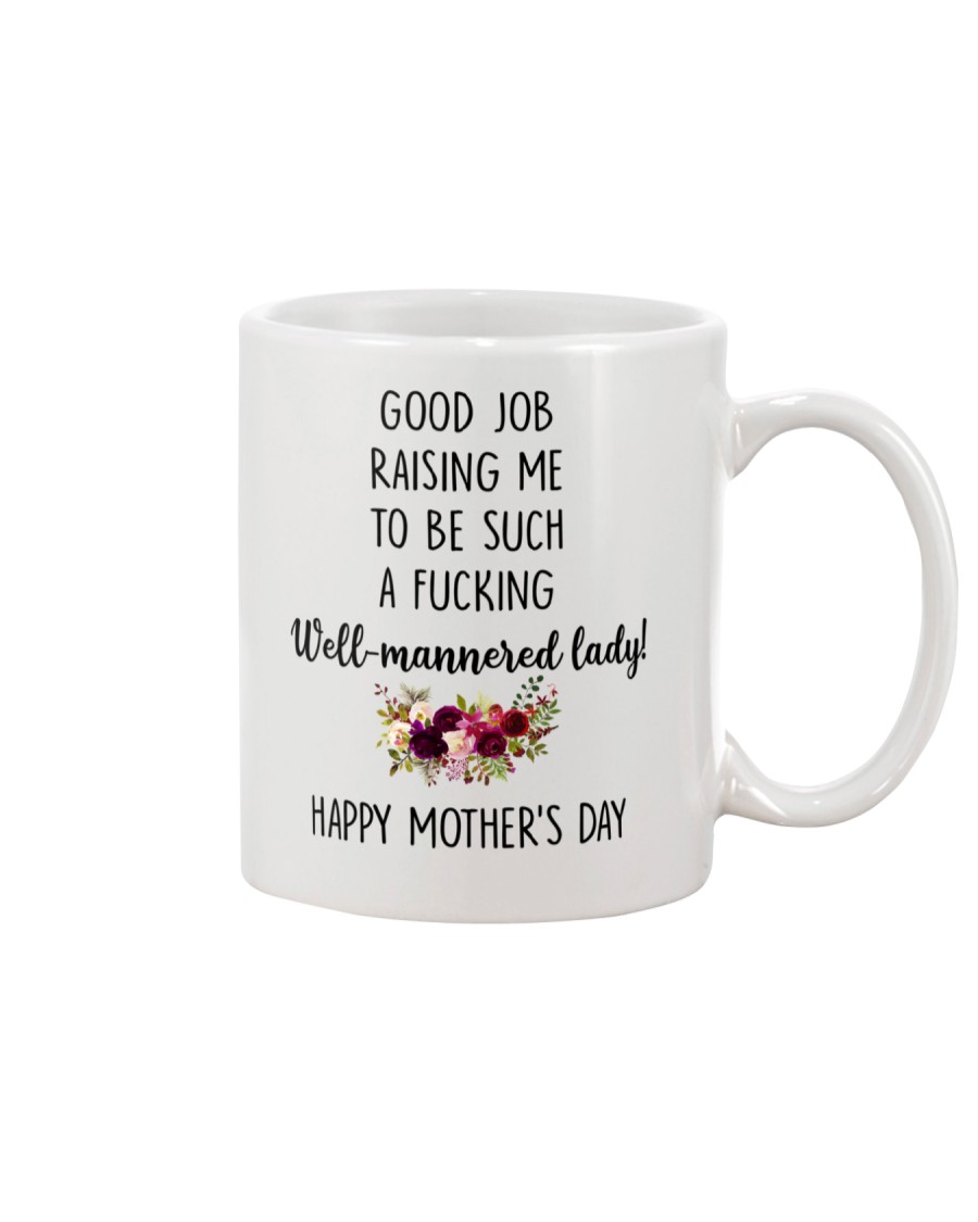 Raising Well-mannered Lady Mug