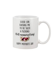 Raising Well-mannered Lady Mug front