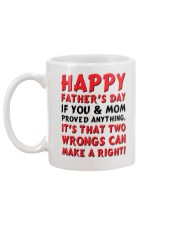 Make A Right Mug back
