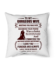 Falling In Love With You I Had No Control Indoor Pillow - 18” x 18” thumbnail