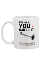 Dad Nailed It Made Me Mug back