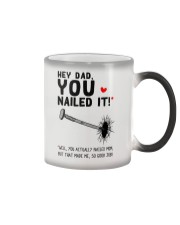 Dad Nailed It Made Me Color Changing Mug thumbnail