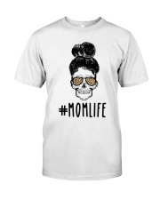 Skull Momlife Classic T-Shirt thumbnail