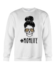 Skull Momlife Crewneck Sweatshirt thumbnail