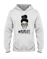 Skull Momlife Hooded Sweatshirt thumbnail